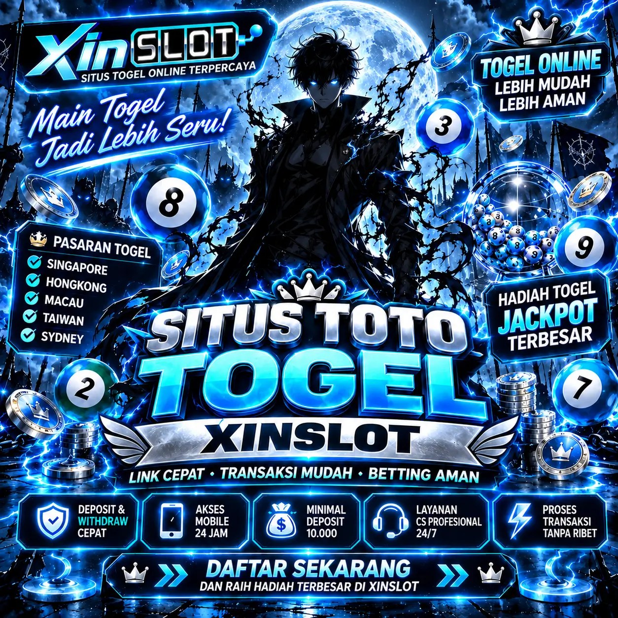 XINSLOT: Salon Sutapa Pusat Situs Toto Togel & Bandar Togel Online 4D Terpercaya